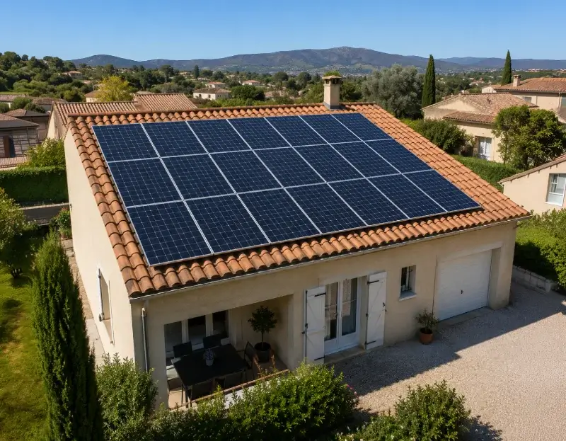 Prime à l'autoconsommation panneaux solaires Le Fleix — aide financière de l'État
